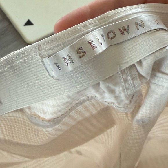 Tinseltown|Women's boho Flare checkered Jeans in neutral tan color•••NWT,size 11 - Picture 13 of 16